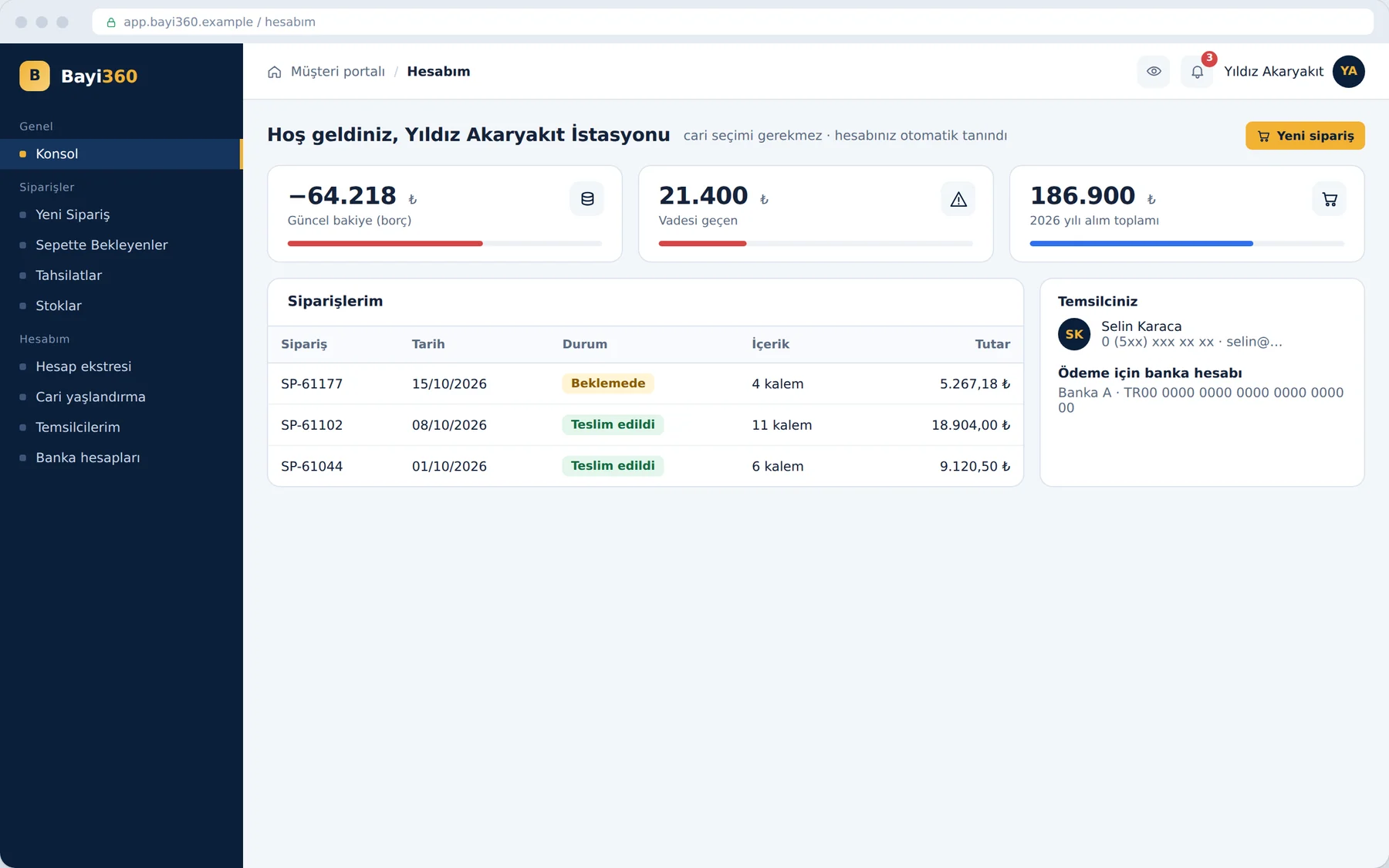 Customer portal