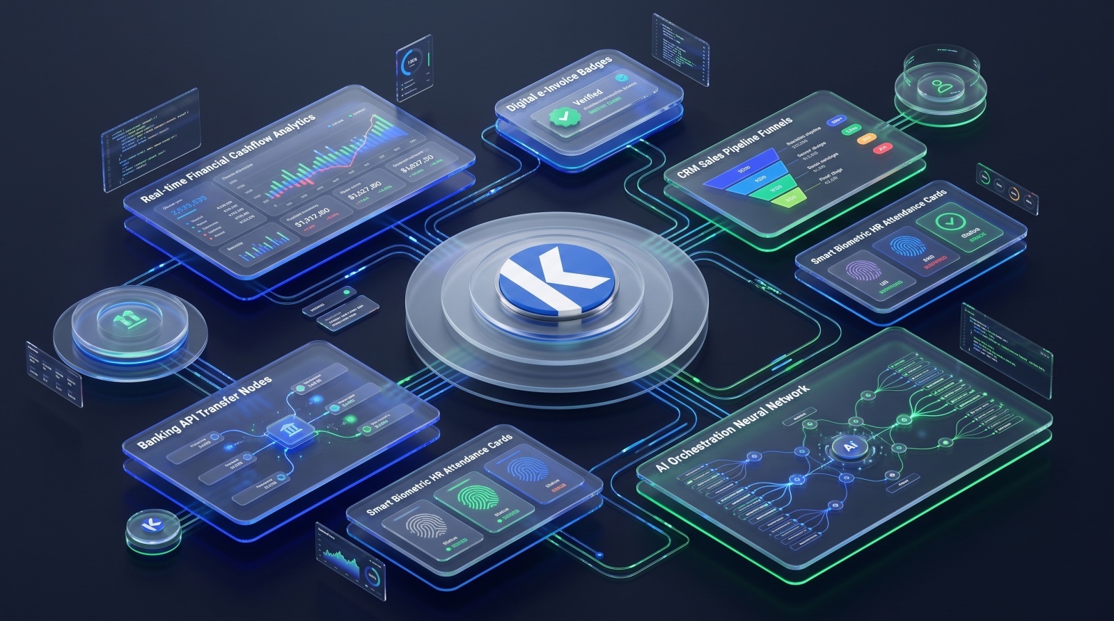 netKonsol - Integrated Enterprise ERP & Operations Platform showcase image