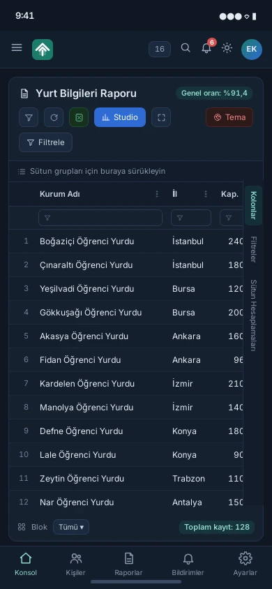 netYurt — Mobile view